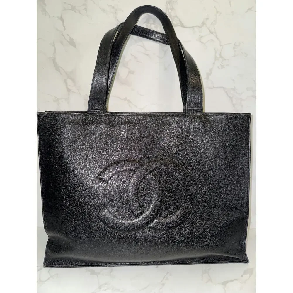 Chanel Caviar CC Tote - Good Condition
